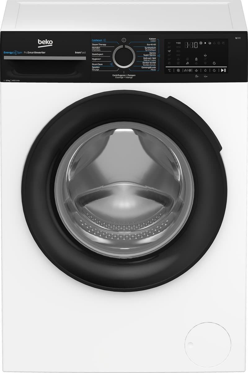 Beko Wasmachine 10kg BM3WFU41041B EnergySpin