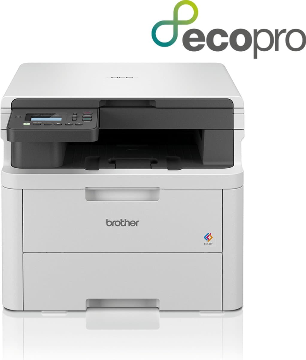 Brother DCPL3520CDWE - All-in-One Kleuren LED Printer - Wit