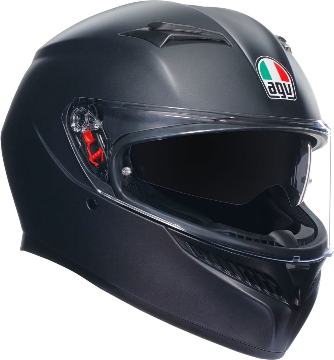 AGV K3 Mat zwart ECE2206 - Maat M - Integraal helm - Scooter helm - Motorhelm - Zwart - Scooterhelmen mannen en vrouwen.