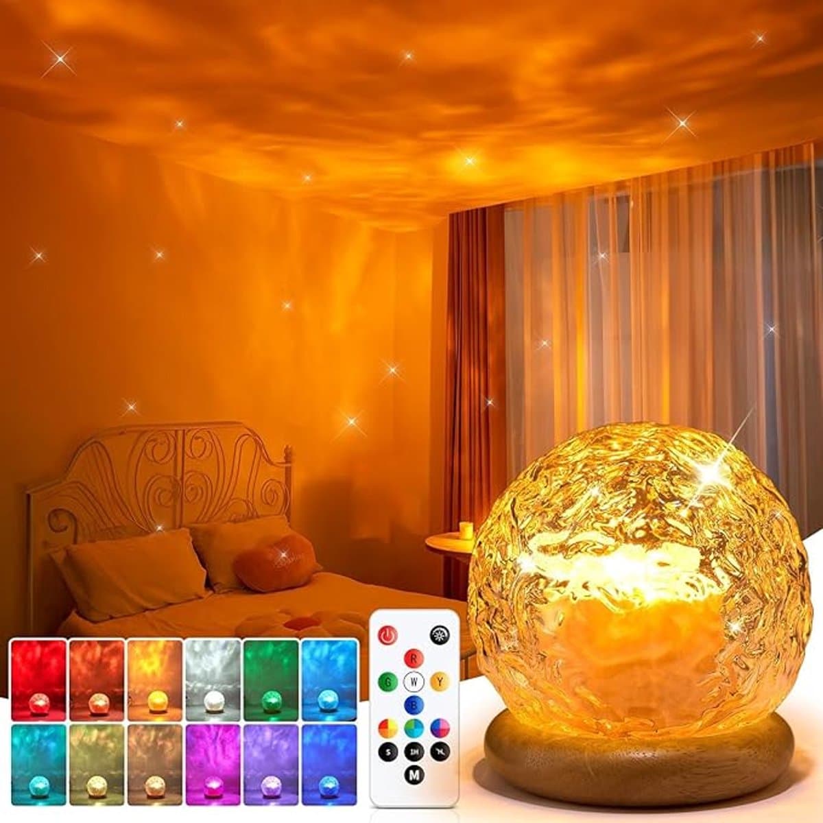 Sterrenhemel Projector LED – Galaxy Projector met Kleurverlichting – Nachtlamp Projector voor Slaapkamer en Kinderkamer – Relax Lichtprojector – Energieklasse G