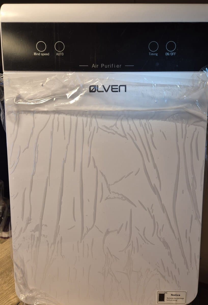 Ølven Luchtreiniger - Air Purifier - Hepa Filter & Ionisator - 180m3/u