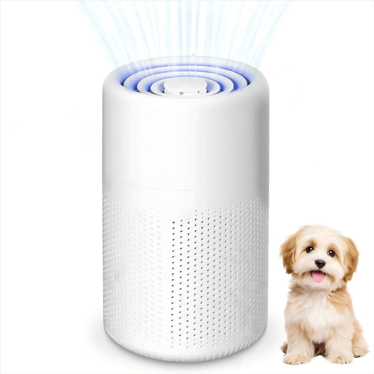 FlexVer® Luchtreiniger Met Hepa Filter - Air Purifier - Lucht Reiniger - Wit