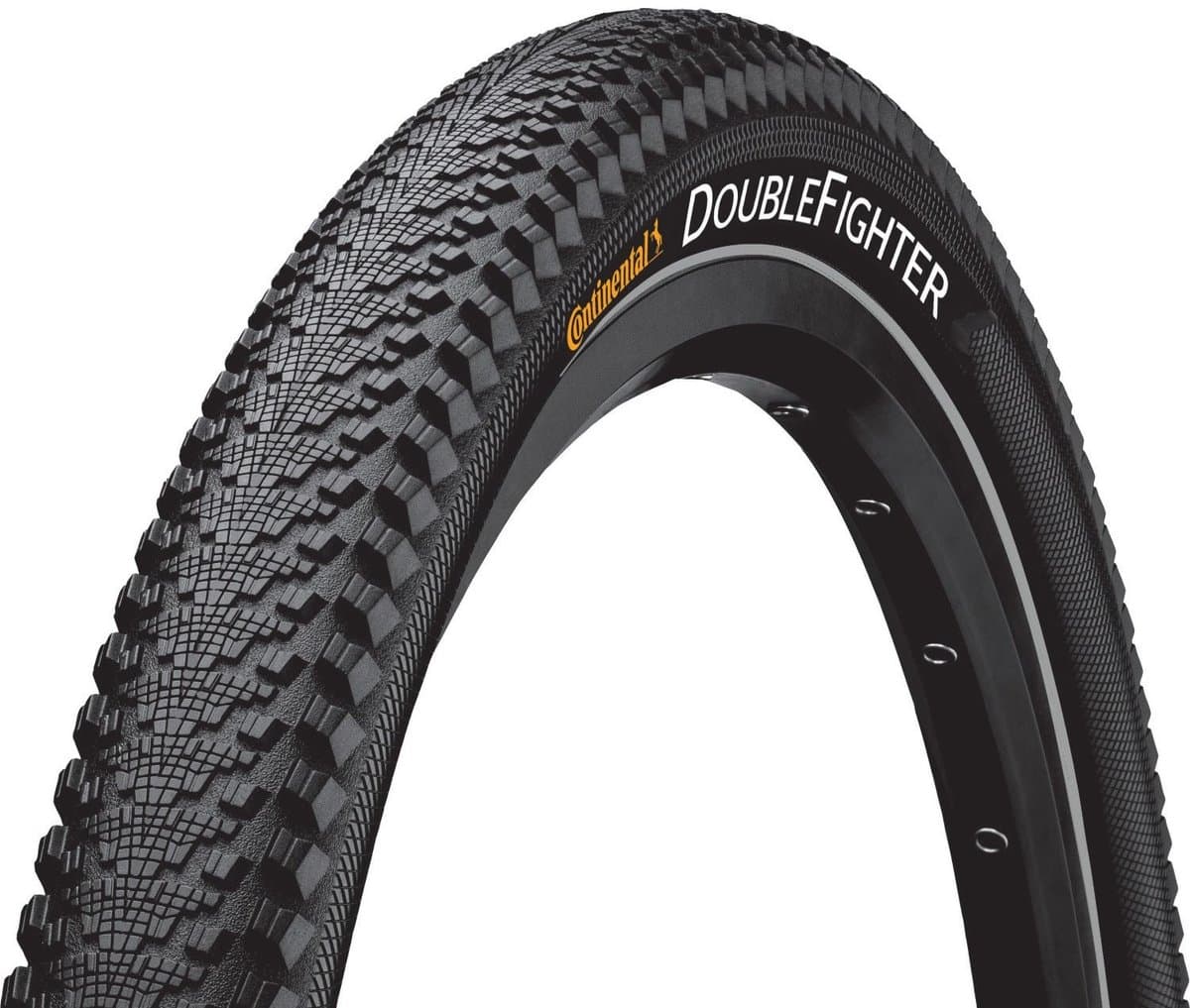 Continental Double Fighter III band Sport 24" draadband Reflex zwart Bandenmaat 47-507 | 24 x 1,75