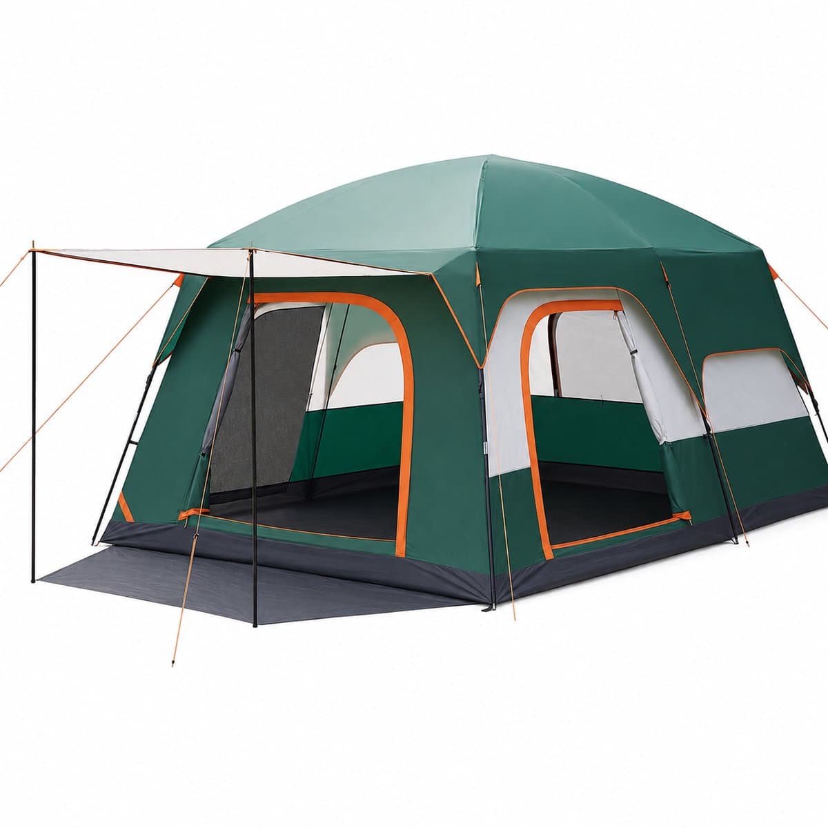 Novari - Tent - Kampeertent - Camping tent - UV bescherming - Stahoogte 180cm - Water en windbestendig - Stevige constructie