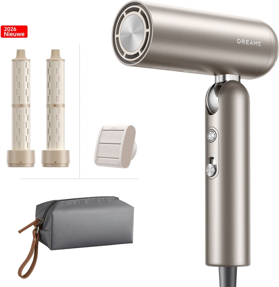 Dreame Pocket Neo - Goud - High-speed Haardroger - 2026 version