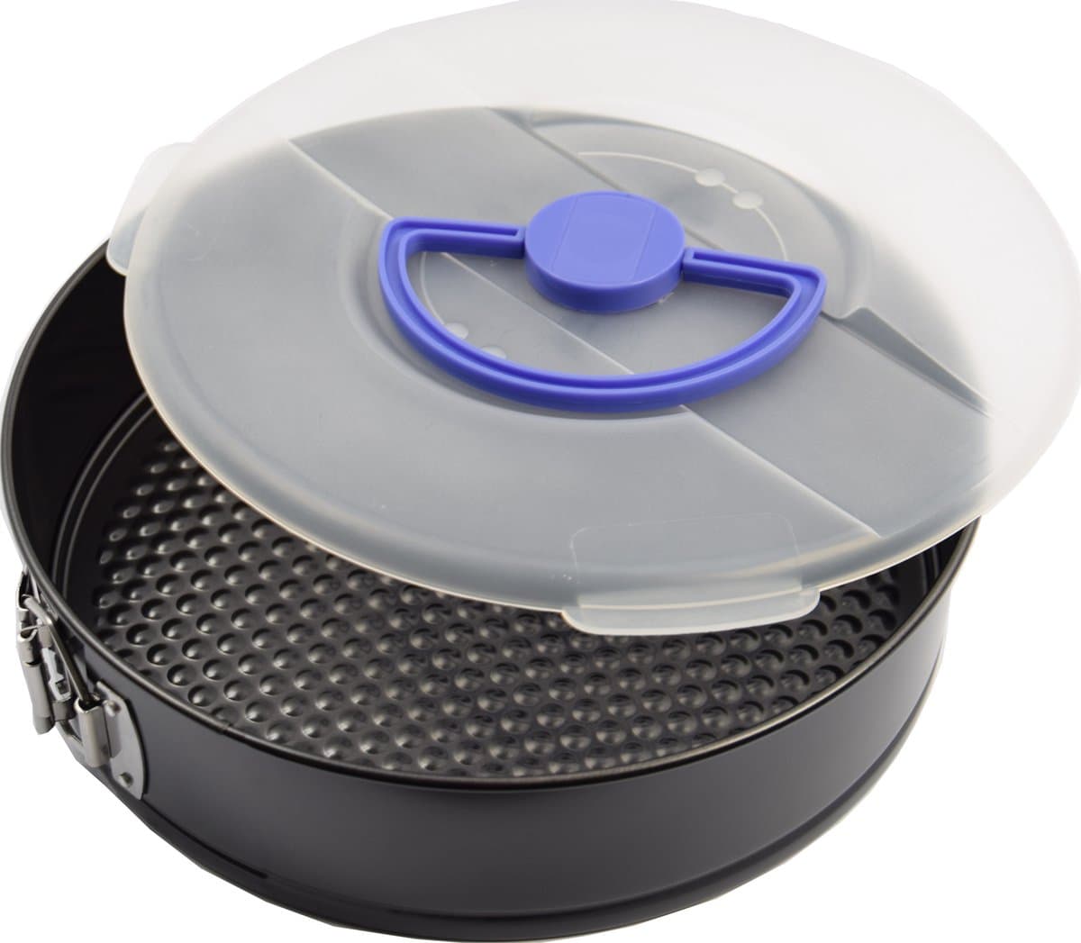 Springvorm 26 cm met Deksel – Bakvorm voor Taart en cake – Lekvrij – Voor bakken en bewaren