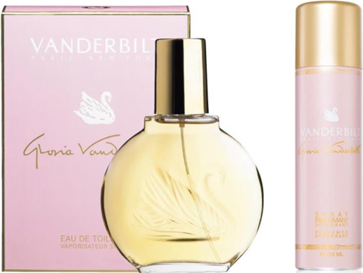 Gloria Vanderbilt Set - 100 ml Eau de Toilette & 150 ml Deodorant Spray