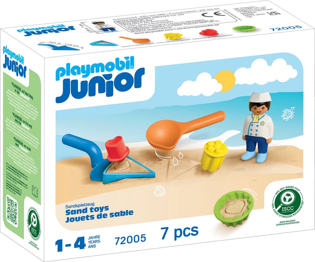 Playmobil 72005, zandspeelgoed, 1-4 jaar, Meerkleurig, Kunststof