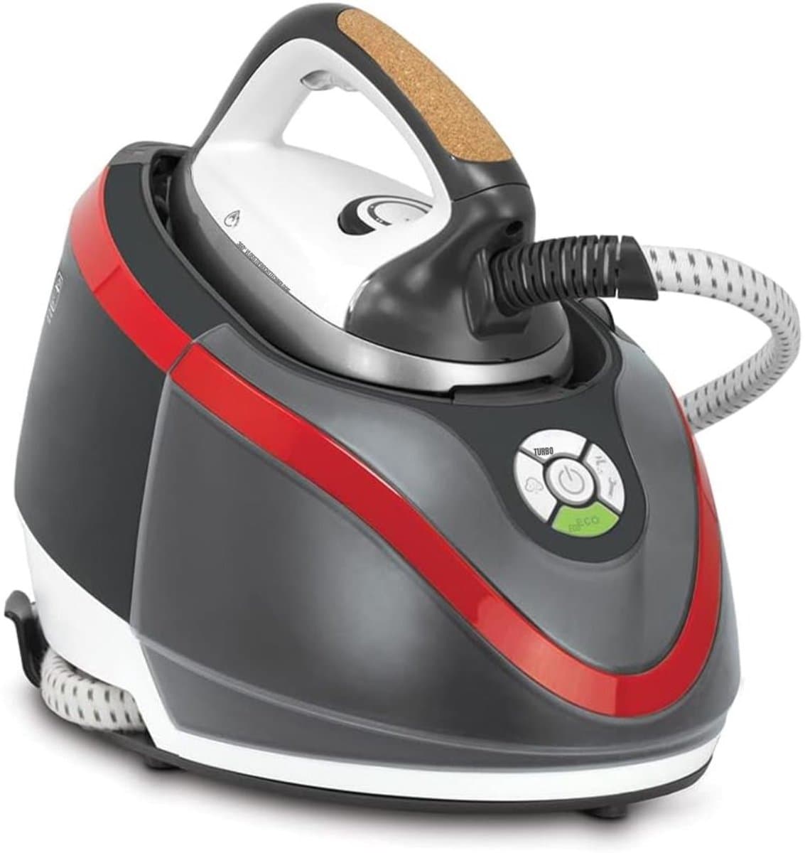 Core® Strijkijzer met stoomgenerator - strijkijzer met stoom - Strijkijzer - Zwart/Rood/Wit - 39cm x 25cm x 30cm