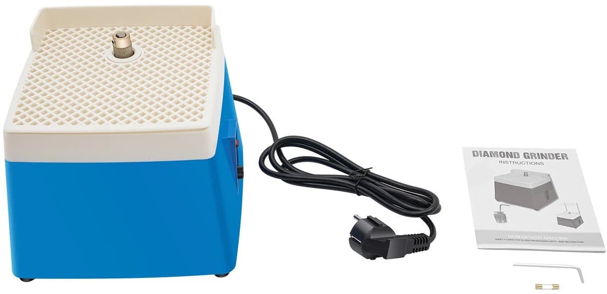 DIMICO - Slijpmachine gereedschap - Glas in lood slijper - Slijpmachines - Stained glass grinder - 220V - afneembare kop