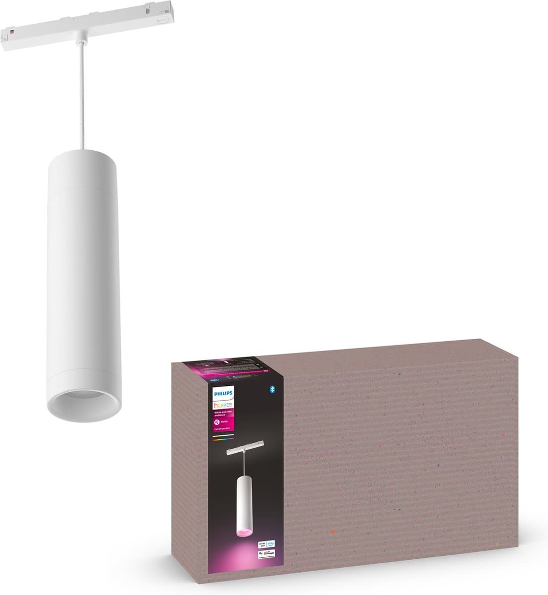 Philips Hue Perifo hanglamp - wit en gekleurd licht - wit - uitbreiding