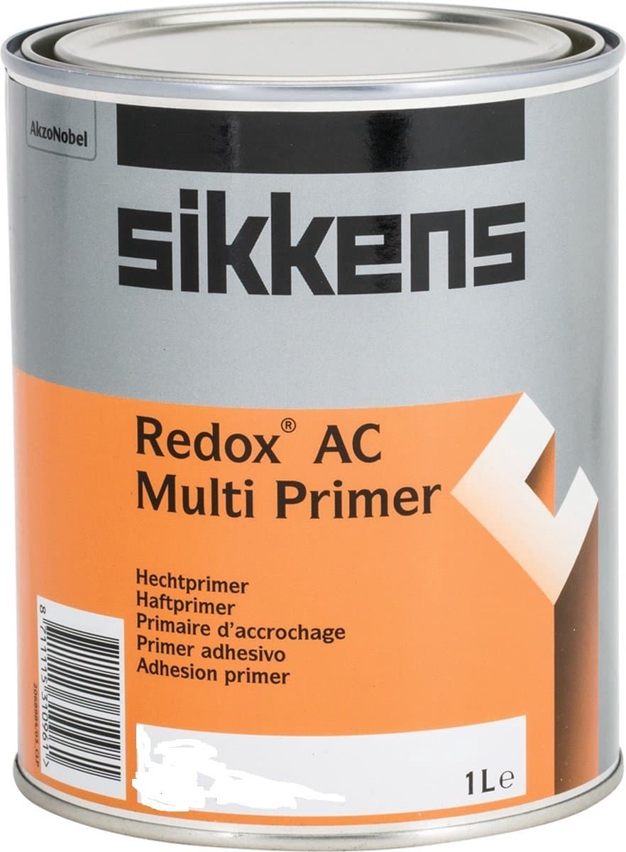 Sikkens Redox AC Multi Primer voor verzinkt staal, Aluminium, kunststofen koper - 1 L - RAL 7042 Grijs