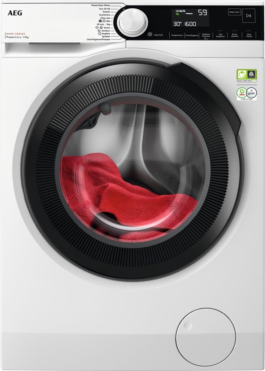 AEG LR85964 8000 serie PowerCare® - Wasmachine - Energielabel A