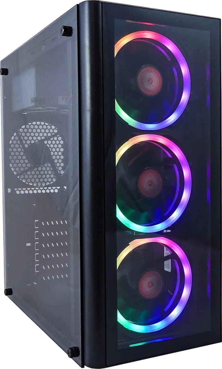 AMD Ryzen 5 RGB Budget Game Computer / Gaming PC - 8GB RAM - 1TB SSD - RX Vega 11 - Win 11 Pro - WIFI / Bluetooth