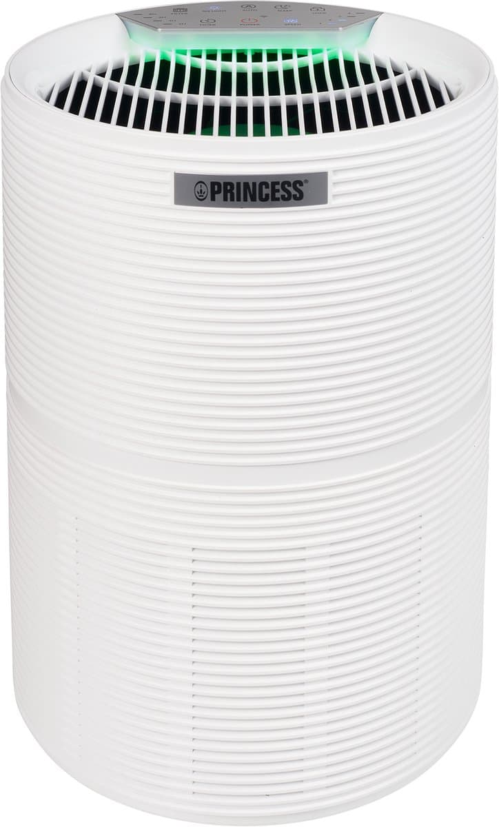 Princess Smart Luchtreiniger 356280 – Air Purifier - WiFi - Werkt tegen Hooikoorts, Allergie, Huisstofmijt, Stof - CADR 280 m³/uur - Vervangbare Hepa 13 filter - Luchtkwaliteit Indicator - App gestuurd - Inclusief Timer en Slaapstand