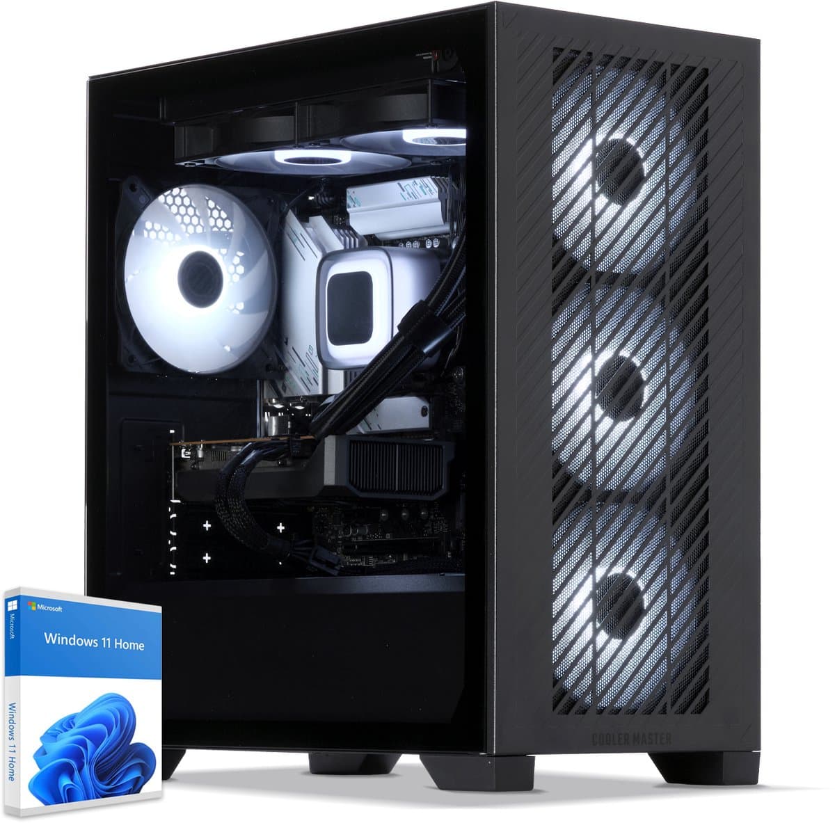 Sedatech Advanced Gaming PC Waterkoeling Tower ATX • Intel Core Ultra 5 245KF 14x 3.6GHz • Geforce RTX5060 • 32Gb DDR5 • 2Tb SSD M.2 • WiFi • Bluetooth, USB C • Windows 11 • Desktop computer