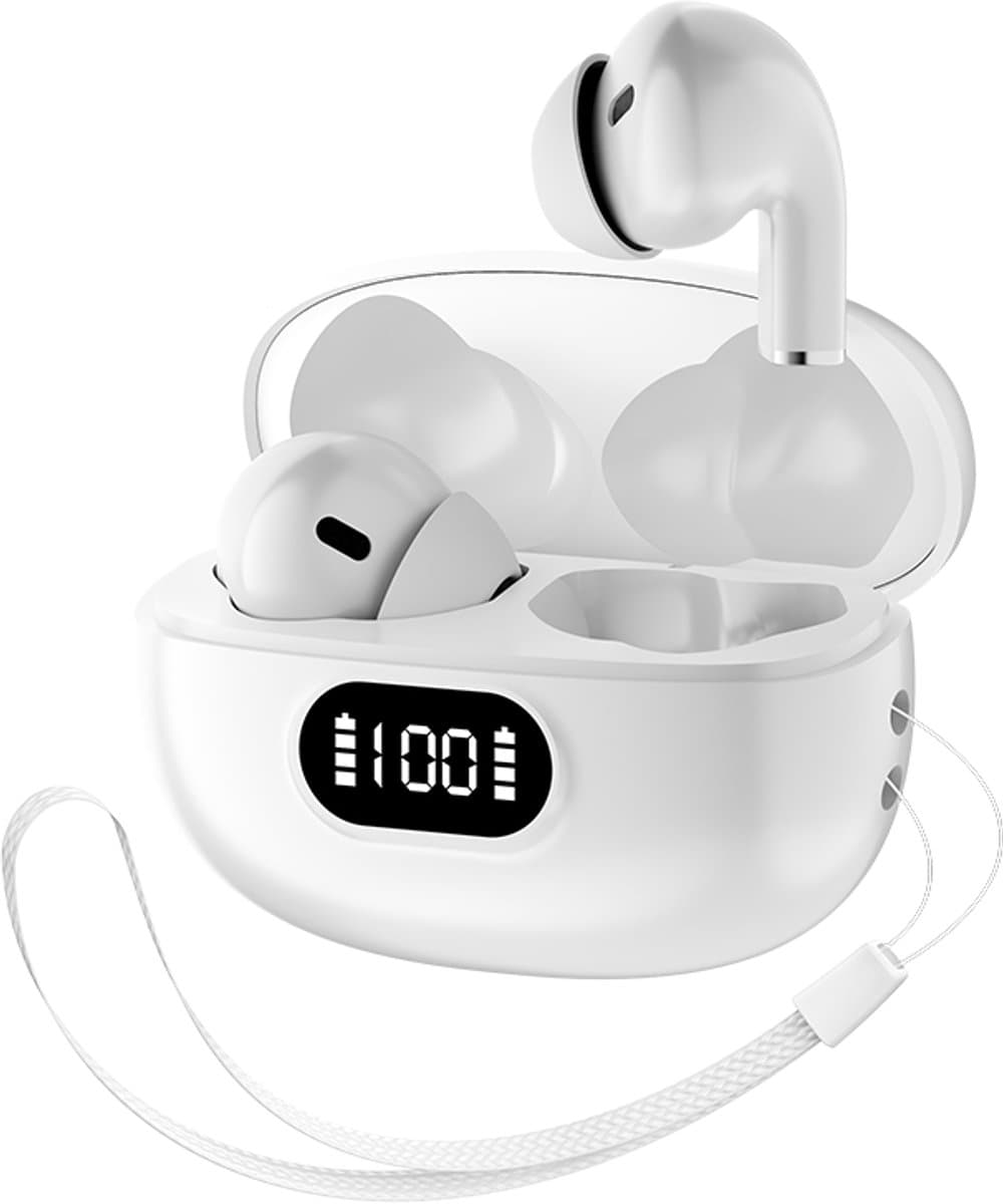 Draadloze Oordopjes - Bluetooth Oordopjes - Oortjes Draadloos - Draadloze Oortjes Bluetooth - Touch - Microfoon