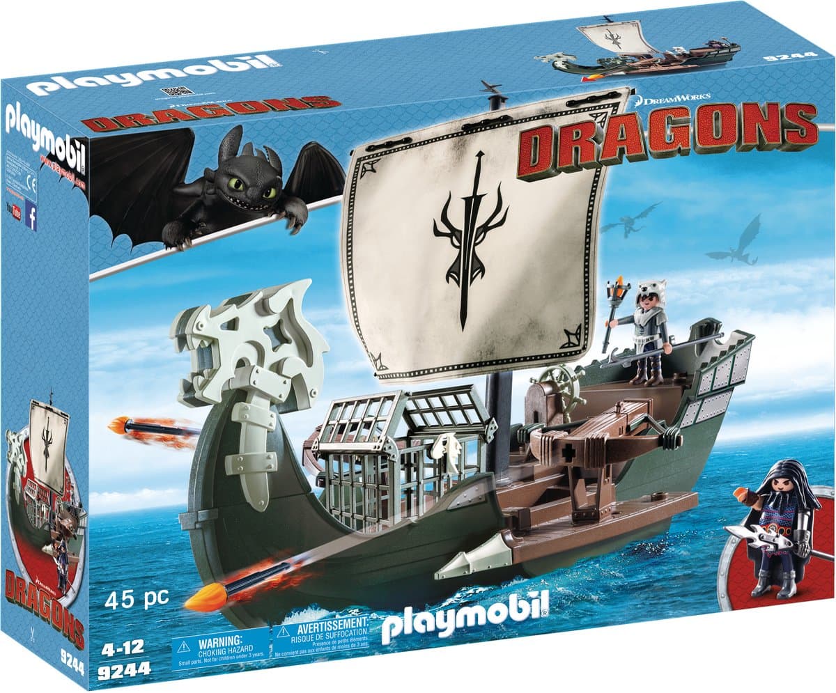 PLAYMOBIL Drako's schip - 9244