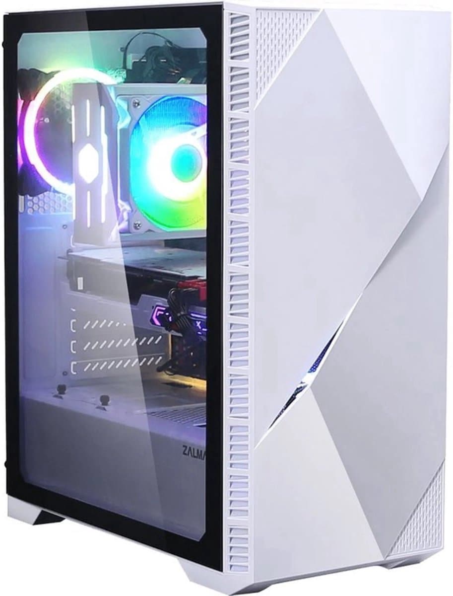 Intel Core i7-12700 Game PC/ Streaming computer - Nvidia GeForce RTX5060Ti 8GB - 64GB RAM – 1.0TB M.2 SSD – Win11 Pro - Iceberg