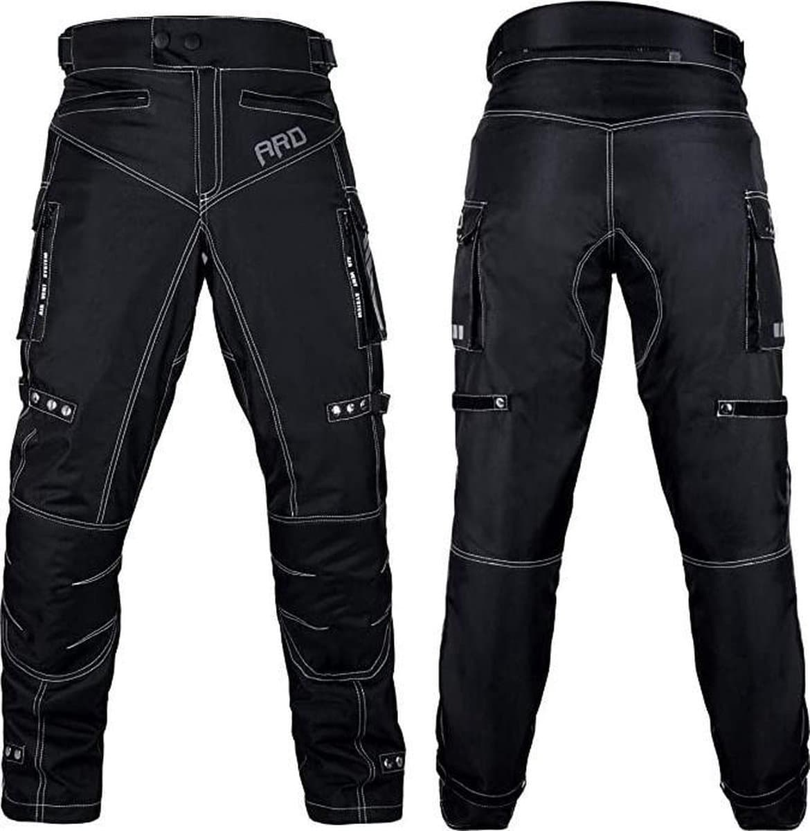 Motorbroek voor heren Dual Sport Motocross Motorbroek Rijden Overbroek Enduro Adventure Touring Waterproof CE Armored All-Weather - (Waist 28''-30'' Length 34'') - Motorcycle Pants Riding Overpants Enduro Waterproof CE Armored All-Weather