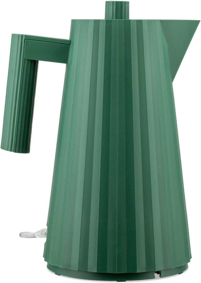 Alessi Plissé waterkoker 1,7 liter kunststof groen