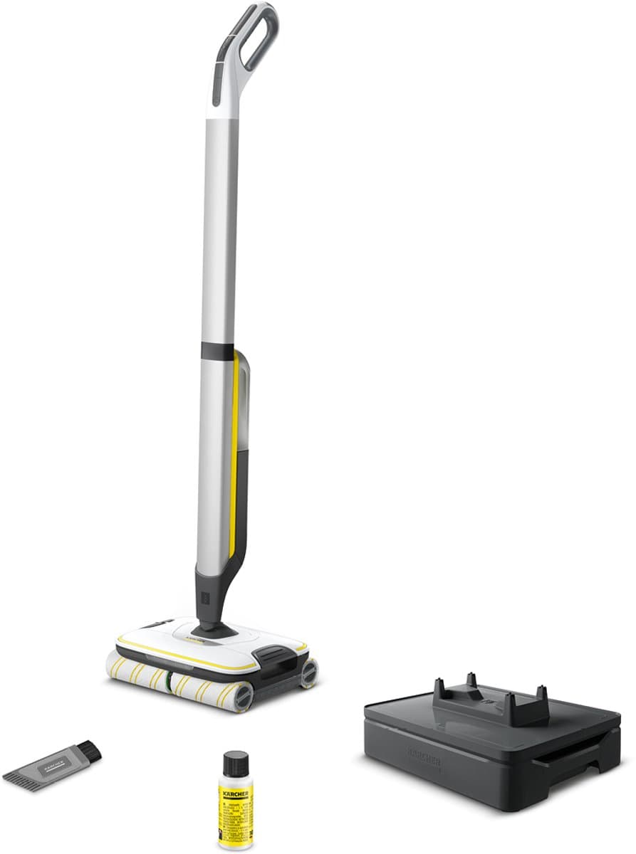 Kärcher FC 7 Cordless Plus vloerreiniger - Draadloze elektrische dweil met accuduur 45 minuten - Geschikt voor harde vloeren zoals steen, pvc en laminaat. Stofzuiger niet meer nodig