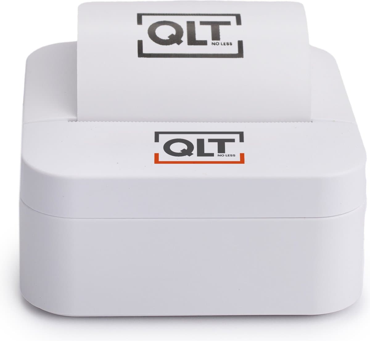 QLT Thermische MINI Printer voor Smartphone - Inclusief Rollen (Zelfklevend) Papier 5,5*3cm - Mini Pocket Printer - Oplaadbaar via USB - Bluetooth 4.0 - Wit
