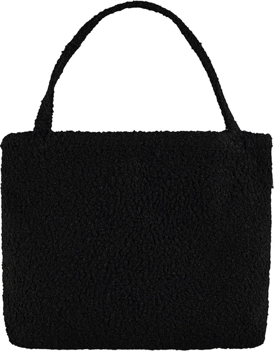 Wallabag - Tote Bag - Luiertas - Shopper - Mom Bag Teddy Black