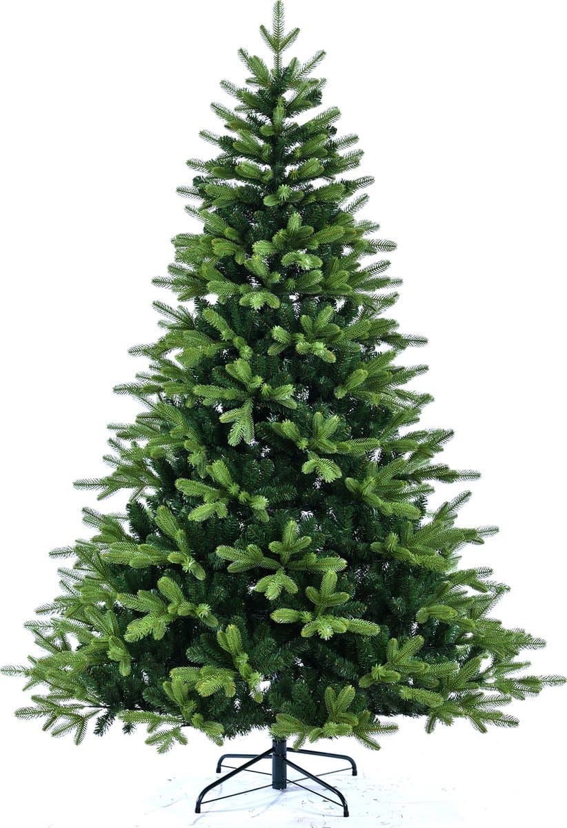 Kerstboom Excellent Trees® Hallvik 210 cm - PE+PVC - ⌀135cm - 210cm