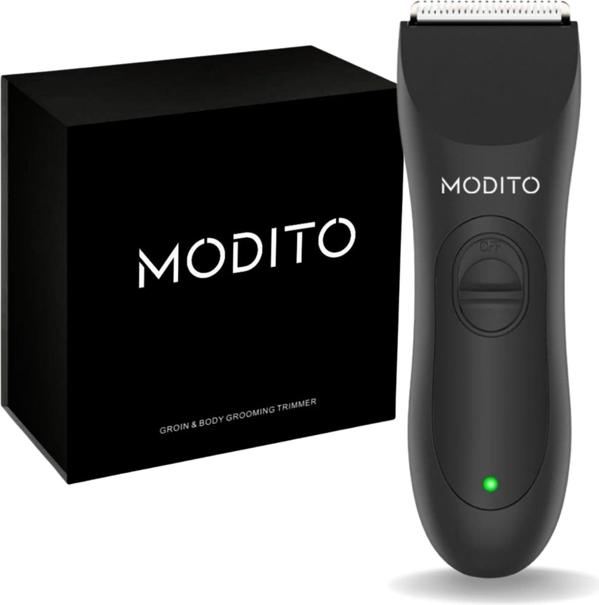 Modito® Trimmer - Bodygroomer Mannen - 100% Waterdicht - Elektrisch scheerapparaat - Voor Schaamstreek - Oplaadbaar - Manscaping Body Groomer