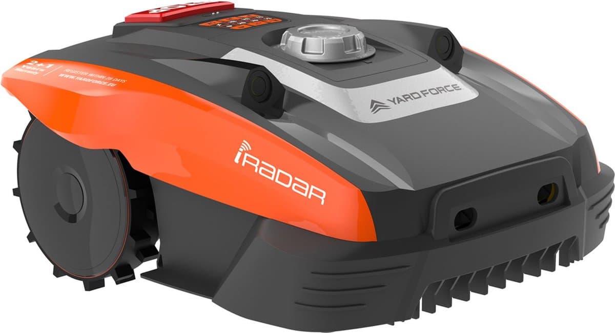 Yard Force Compact 400RiS Robotmaaier met App WLAN en iRadar Active Safety