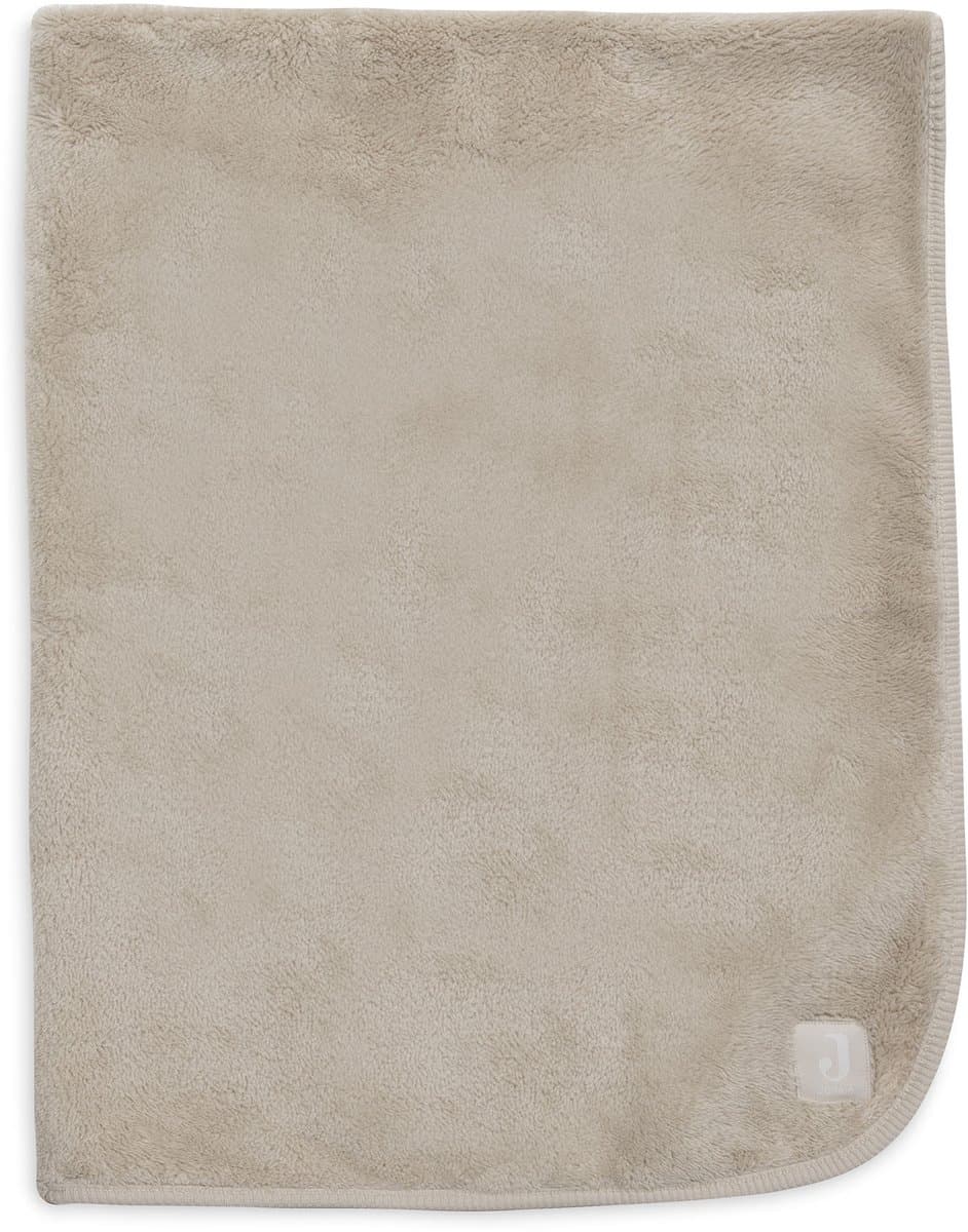 Jollein Baby Deken Ledikant - 100x150cm - Basic Jersey/Sherpa - Warm Sand