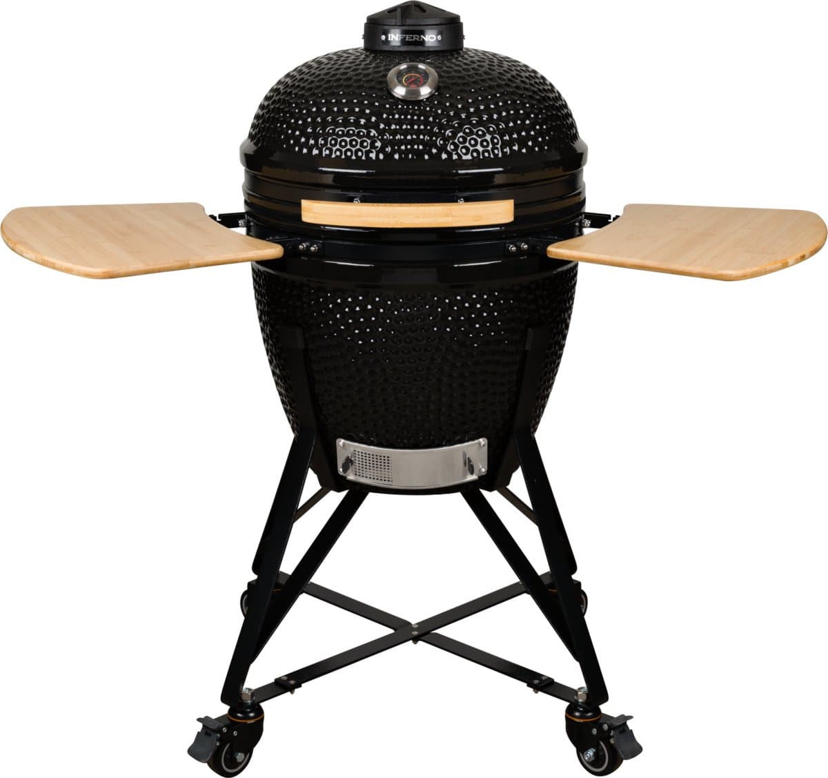Inferno Large Kamado Barbecue - Grilloppervlakte 47cm / 19inch - Zwart