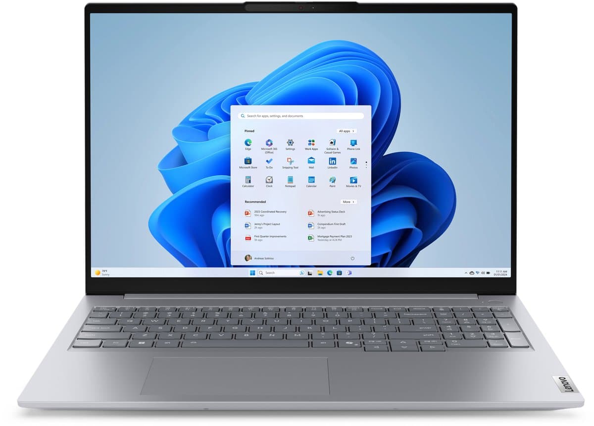 Lenovo ThinkBook 16 G8 IAL Ultra 7 255H Laptop 16" 32GB 1TB W11P Grijs