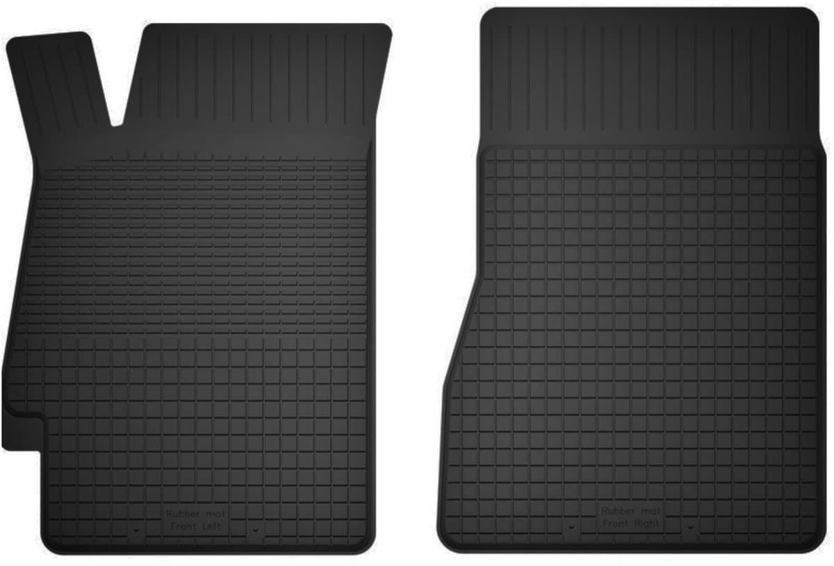 Wielganizator BasicProtect Serie - Universale Auto Rubberen Vloermatten - Renault Megane II - 1,5 cm Rand