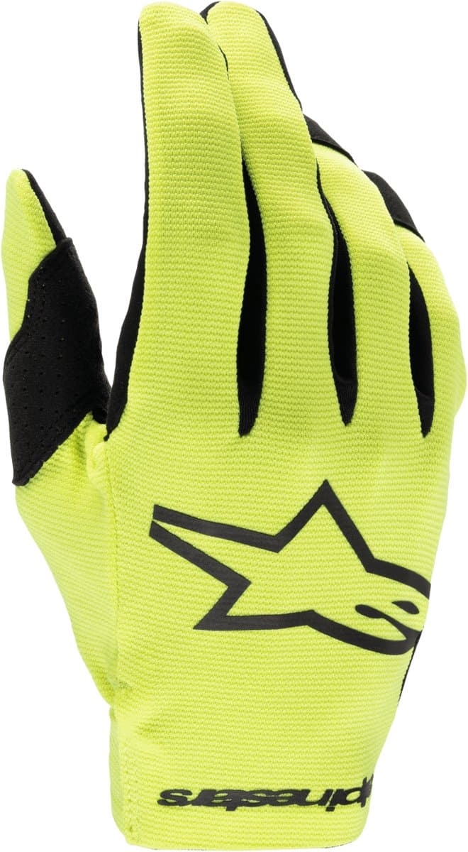 Alpinestars Radar Motorcross Handschoenen 2025 Fluo Geel Zwart – L / Geel Fluo Zwart