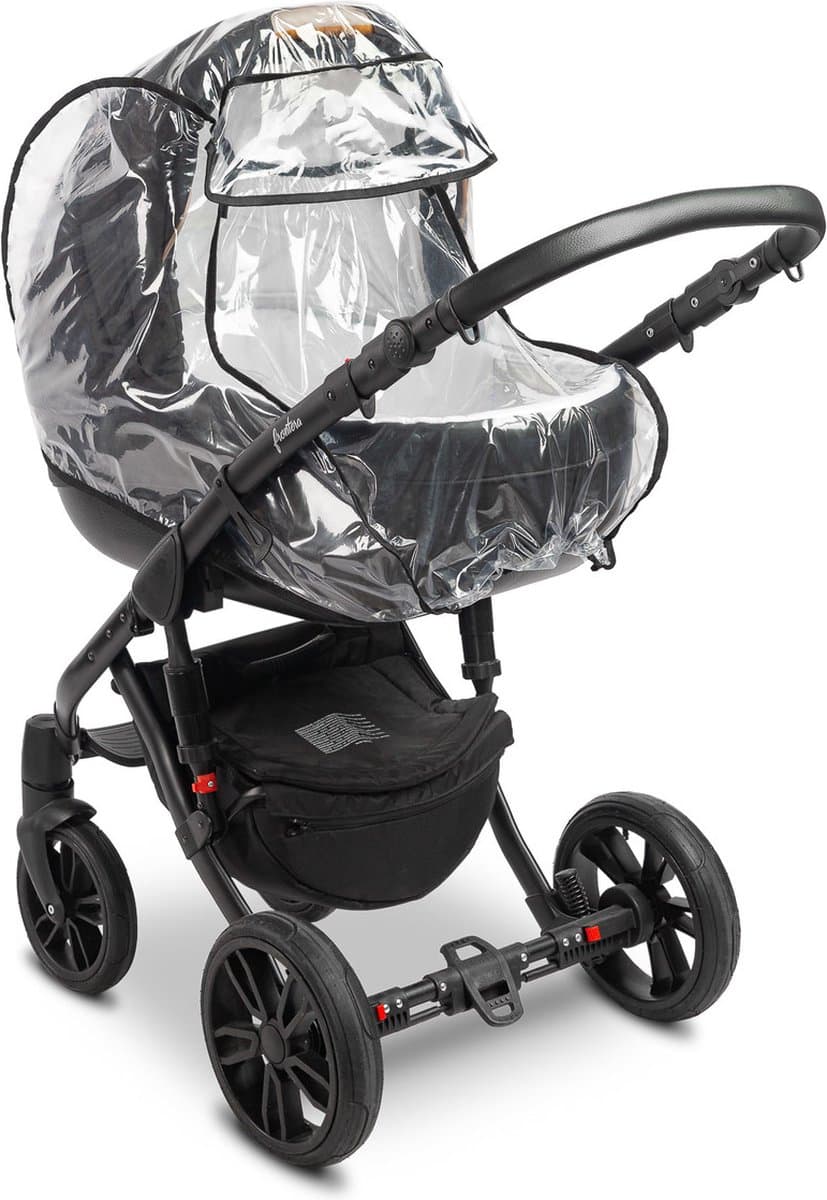 Premium Universele Regenhoes voor newborn reiswieg met raam