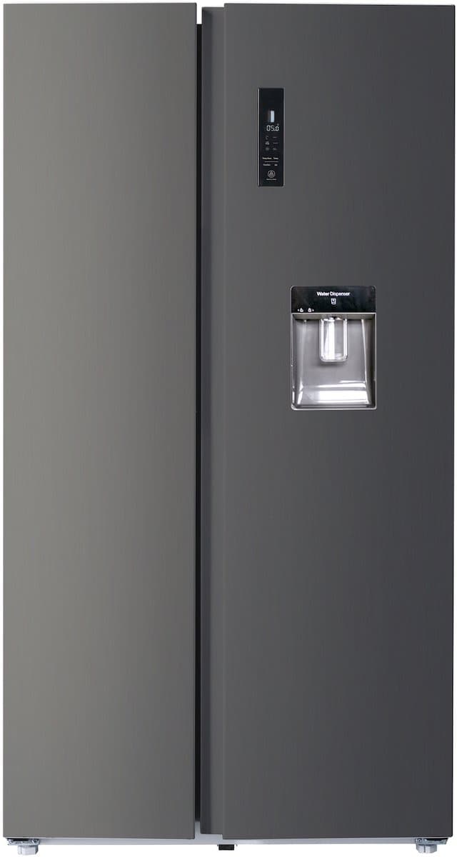 CHiQ FSS559NEI42D - Amerikaanse koelkast - 559 Liter - No Frost - 5.5 L Waterdispenser - Digitaal LED Display - Inverter Compressor - Snelvriezen tot -32℃ - 12 jaar garantie op compressor