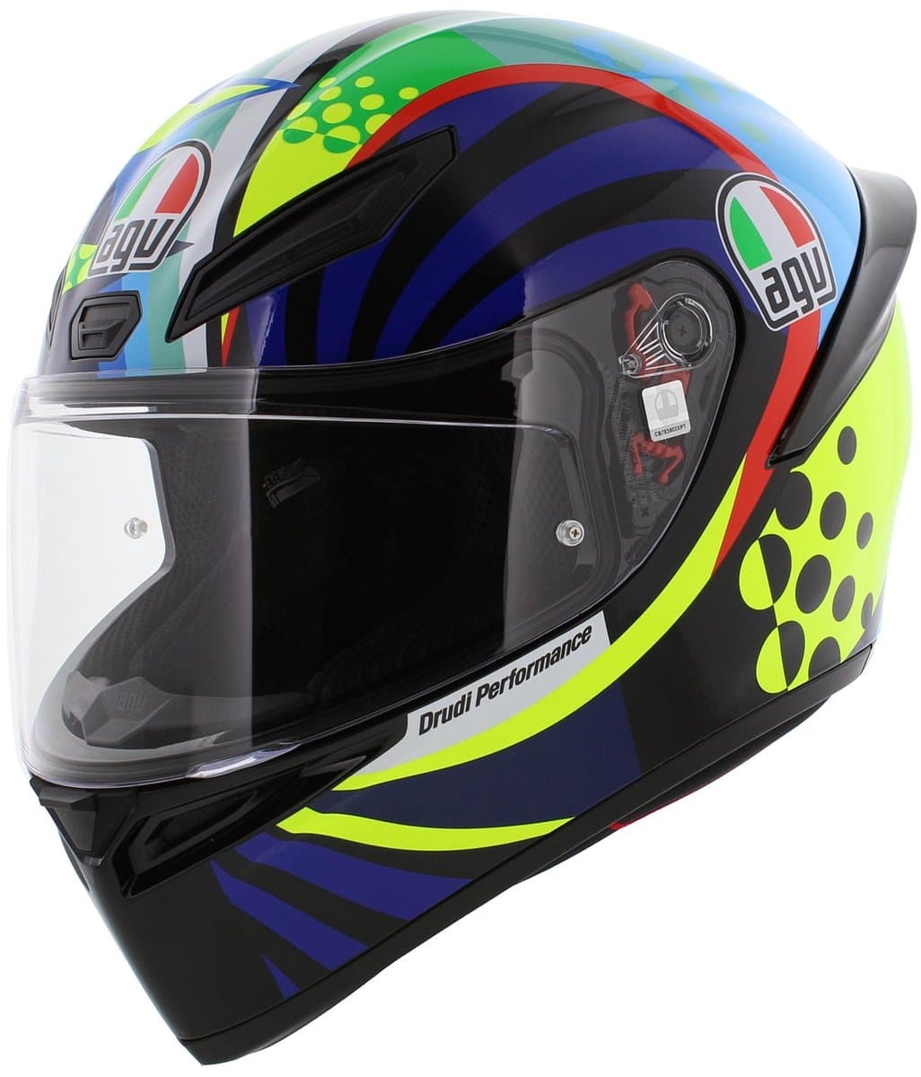 AGV K1 S Motorhelm Rossi Winter Test 2020