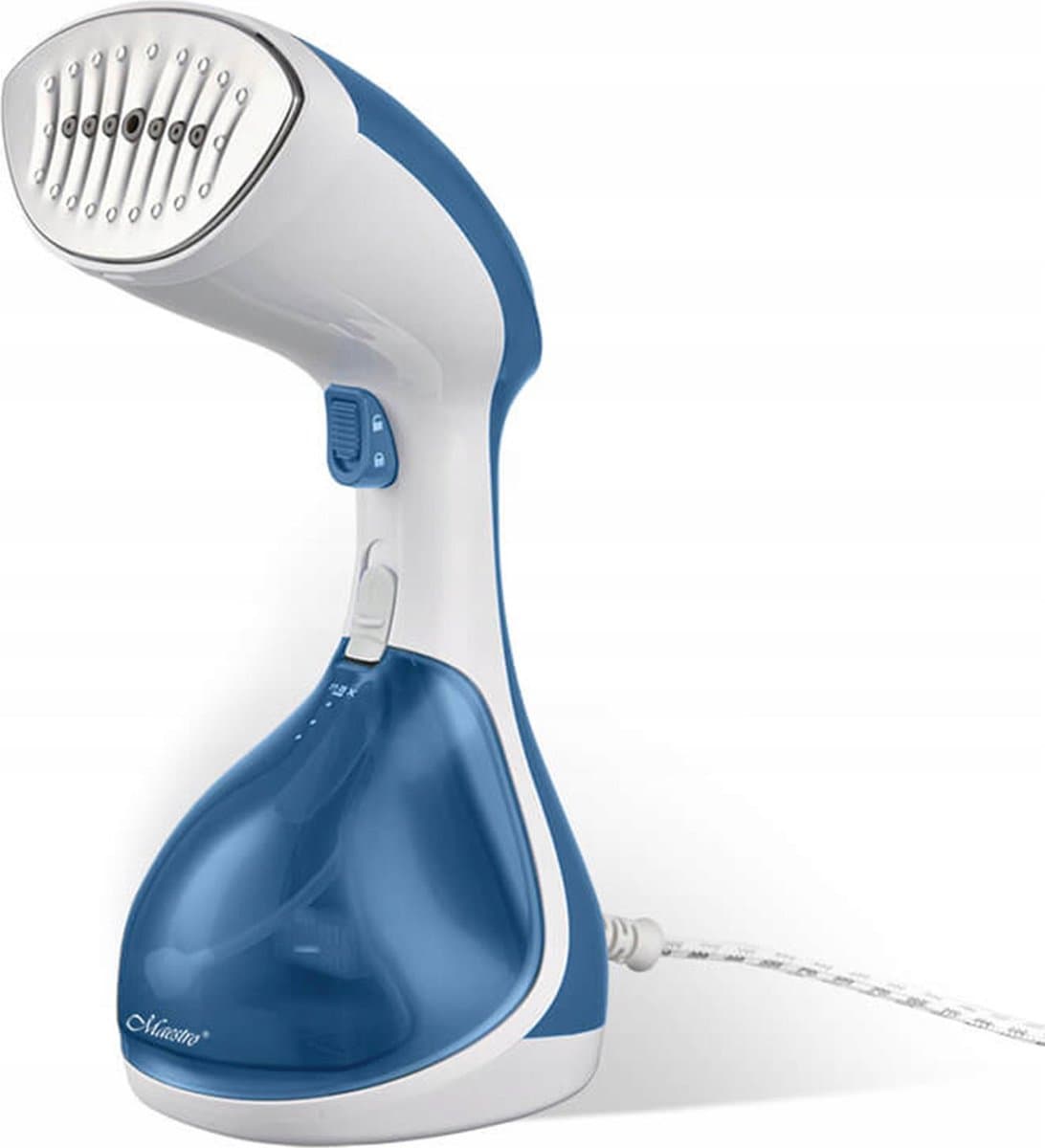 Kledingstomer Maestro, 1500 W, waterreservoir 240 ml, blauw, MR-355-BLUE
