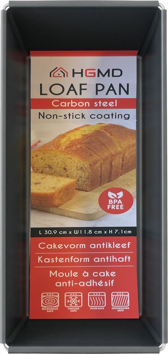 HGMD Cakeblik - 30 cm - Staal - Taartvorm - Cakevorm - Springvorm 30 cm - Bakvorm