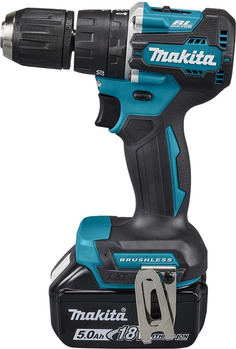 Makita DHP487RTJ Accu Klop-/Schroefboormachine 18V 5.0Ah in Mbox