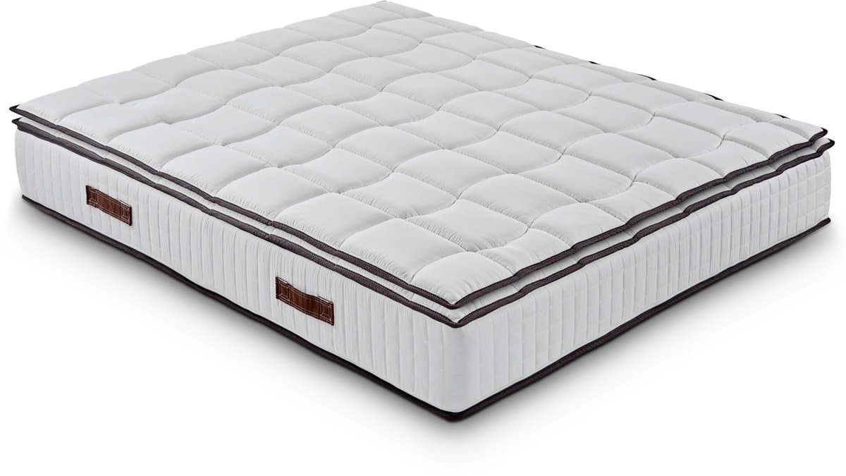 iLoveSleep - Matras ROYAL 90x200 Pocketvering Matras - Dikte 27 cm - 3 cm traagschuim - Verwijderbaar