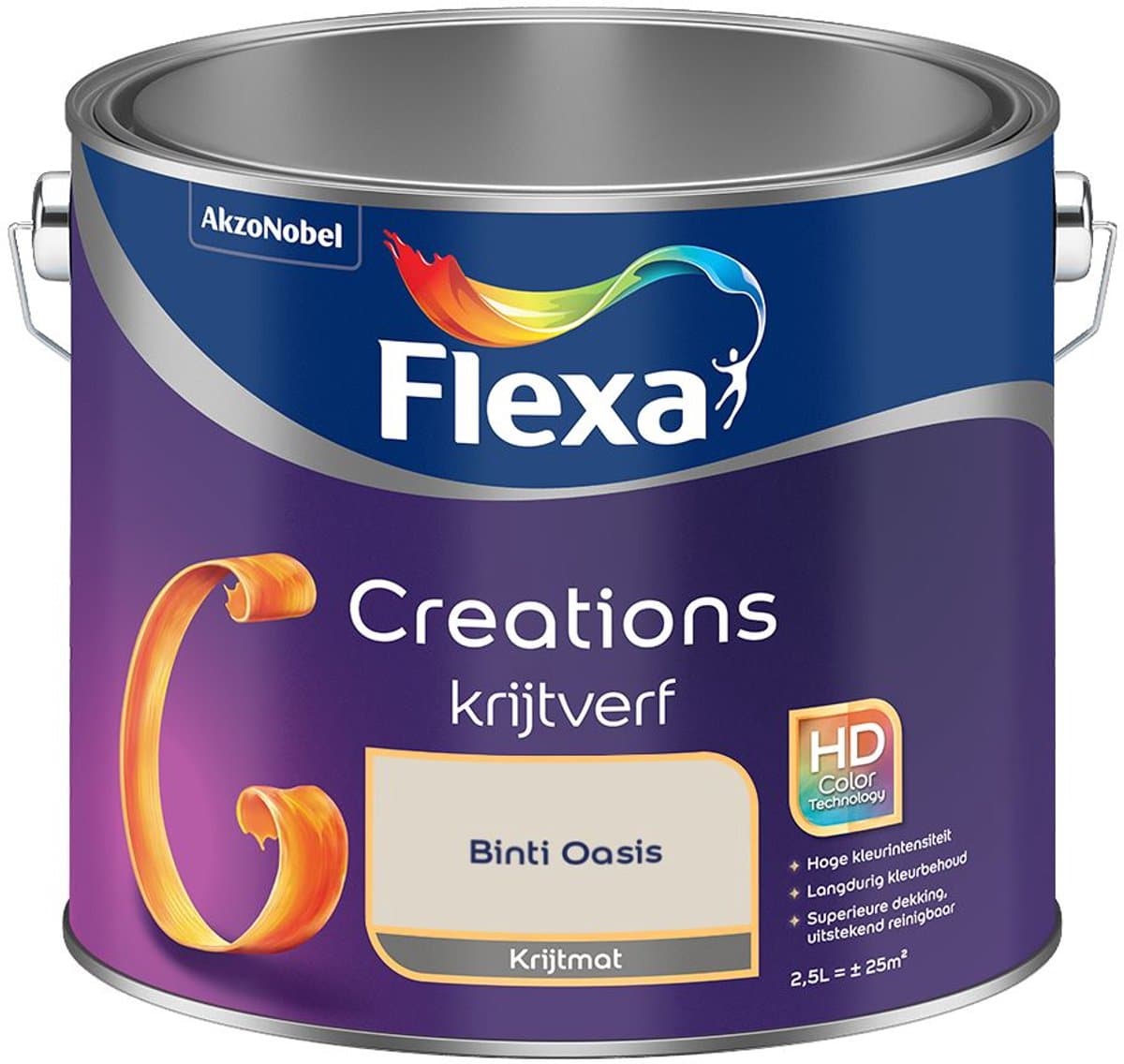 Flexa - Creations Muurverf Krijt - Binti Oasis - Mengverf - 2,5 L
