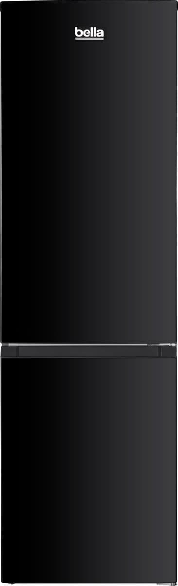 Bella BKGC255.1BE - Koelvriescombinatie - 253 Liter - No Frost - 40 decibel - Snelvriezen - Zwart