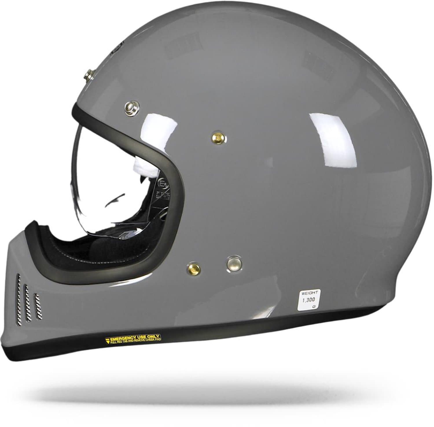 Shoei Ex-Zero Basalt Grijs Crosshelm - Maat XS - Helm