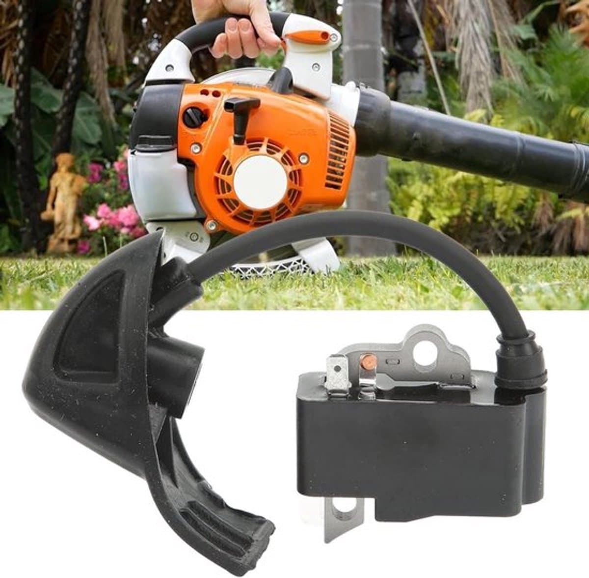 Metalen Rubber Bobine Vervanging voor Stihl Bladblazers BG56 BG86 SH86 - 42414001307