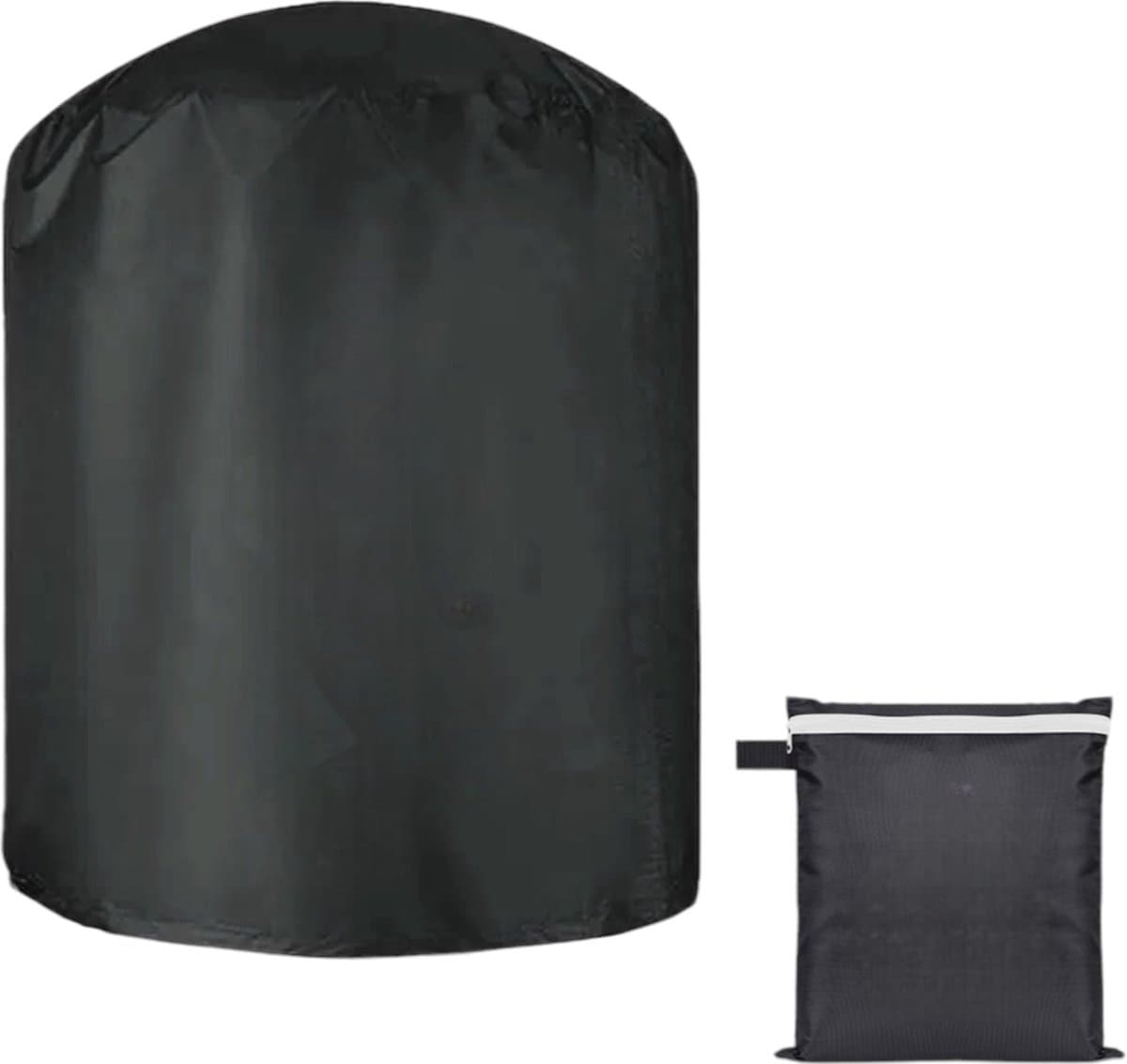 BBQ Hoes - 13 inch - Universeel - Geschikt voor Kamado, Weber, Grill Joe - Barbecue Hoes Waterafstotend - BBQ Accessoires - Beschermhoes Rond met Trekkoord - Kamado Accessoires