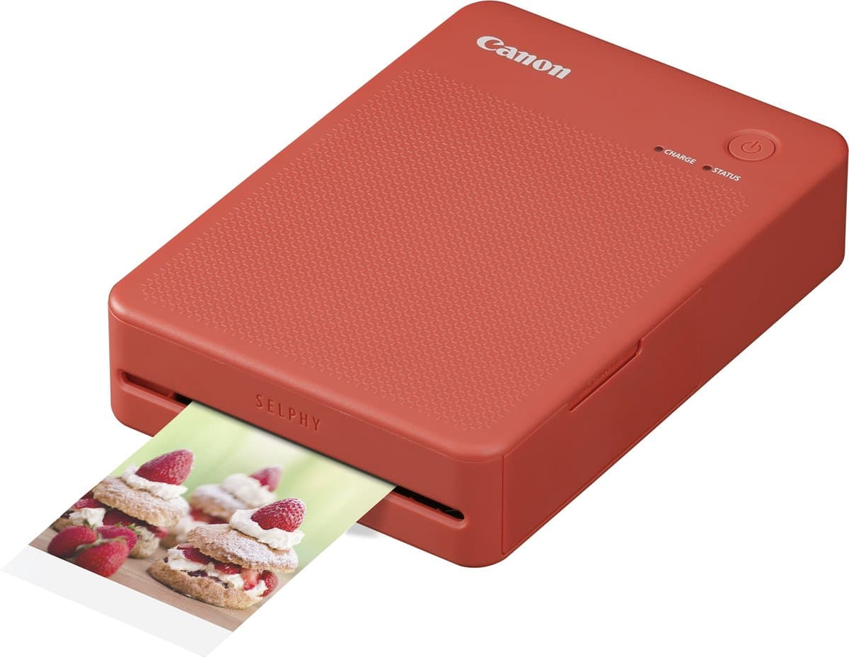 Canon SELPHY QX20 - Mobiele Fotoprinter - Draadloos - Terracotta Rood