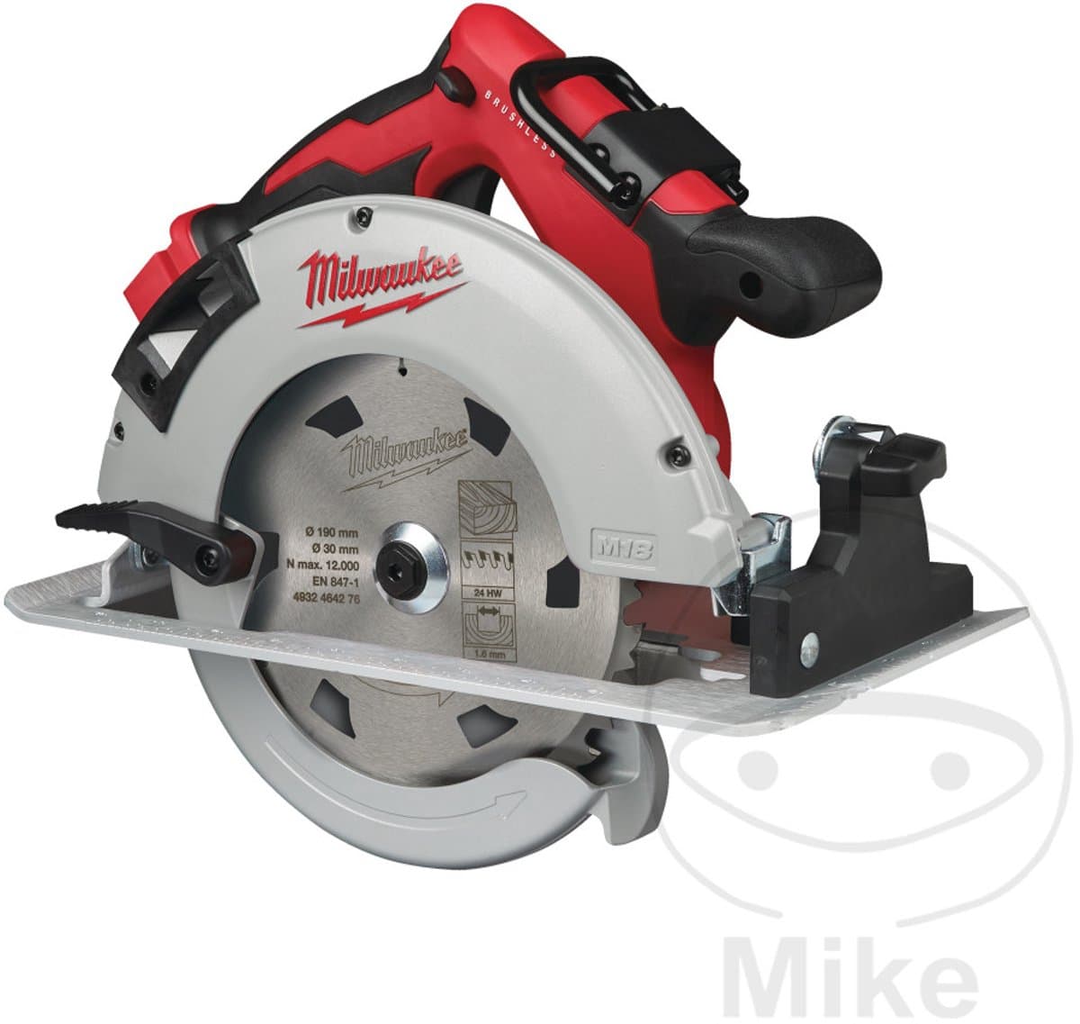 Milwaukee M18 BLCS66-0X Accu Cirkelzaag 190mm 18V Basic Body in HD-Box - 4933464589